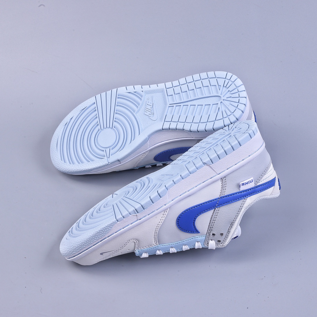 240 S2性价比Nike Dunk Low “Ivory Hyper Royal” 海盐蓝莫兰迪海盐蓝 FB1843-141