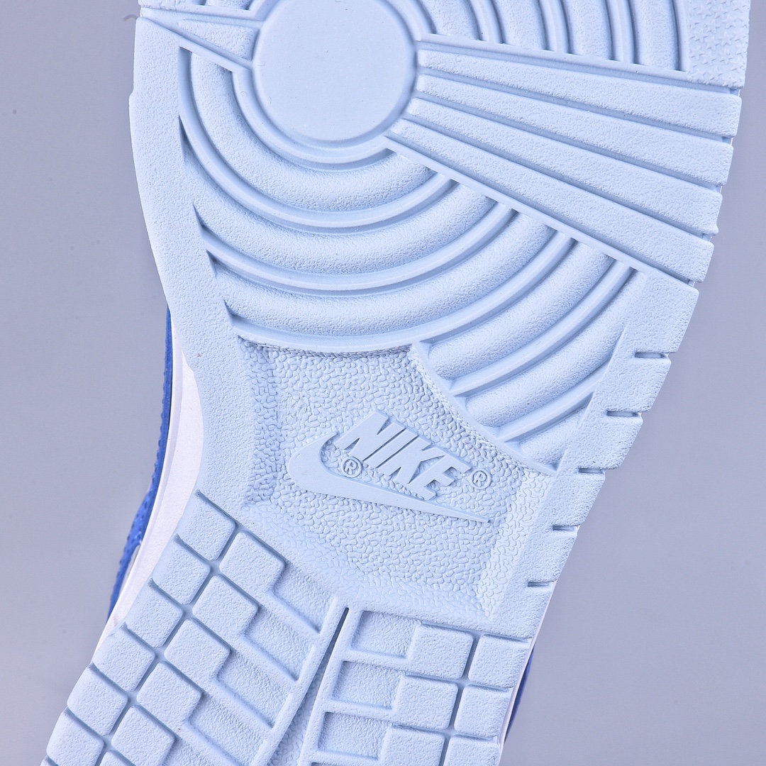 240 S2性价比Nike Dunk Low “Ivory Hyper Royal” 海盐蓝莫兰迪海盐蓝 FB1843-141
