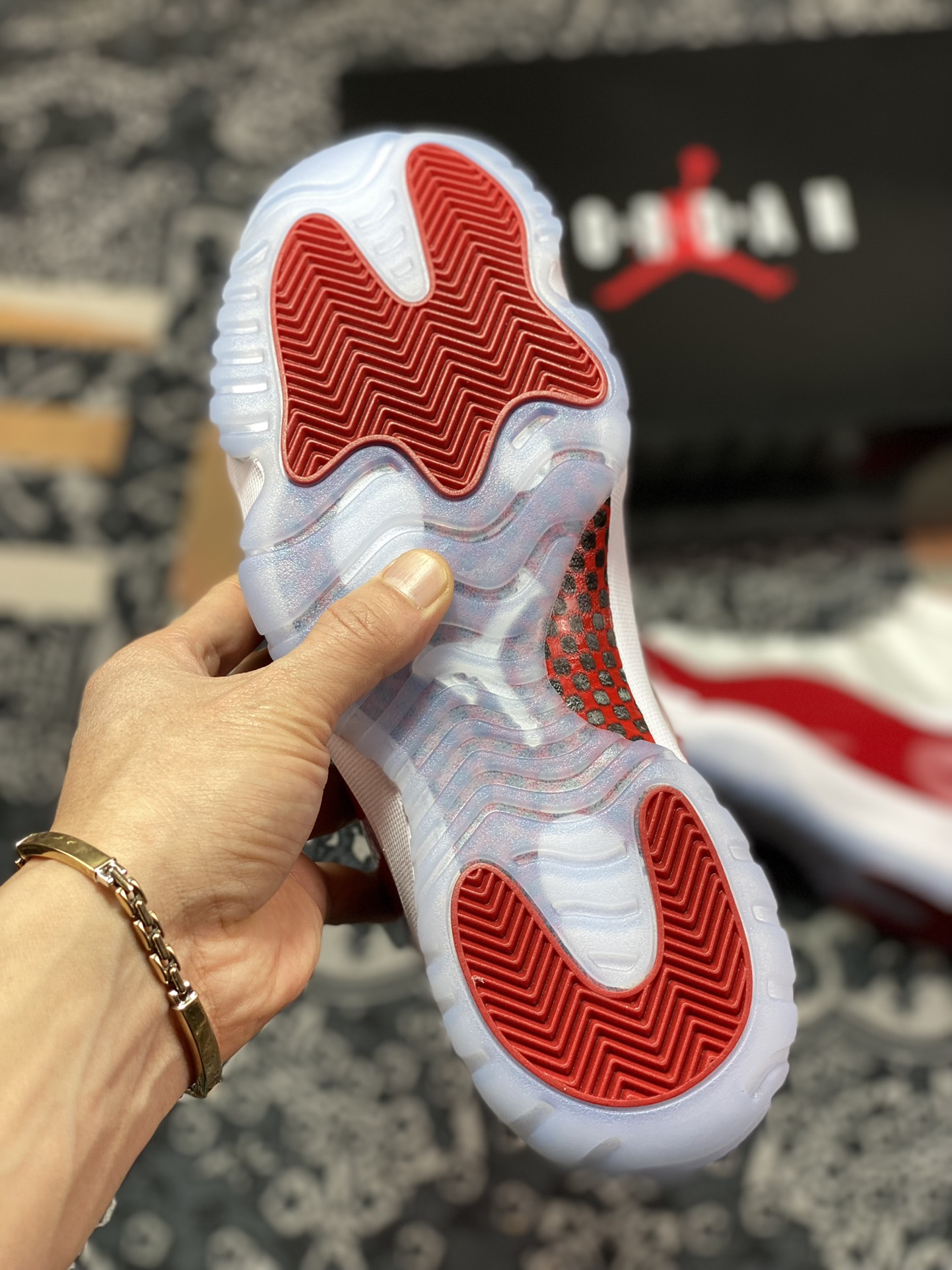 450 纯原【OG纯原】过验/无法鉴定 全网独家 aj11 白红 樱桃 纯原公司