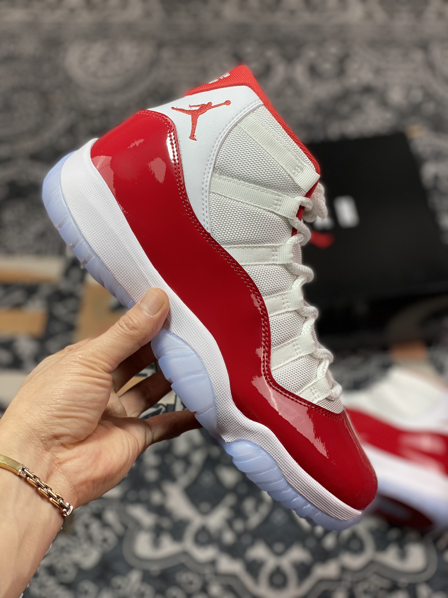 450 纯原【OG纯原】过验/无法鉴定 全网独家 aj11 白红 樱桃 纯原公司