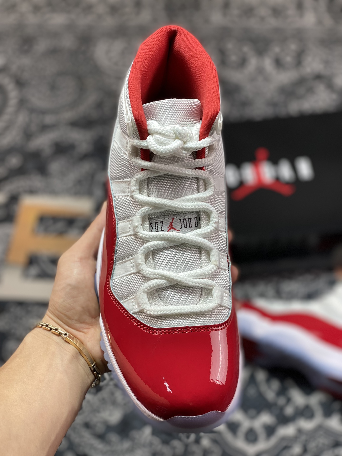 450 纯原【OG纯原】过验/无法鉴定 全网独家 aj11 白红 樱桃 纯原公司