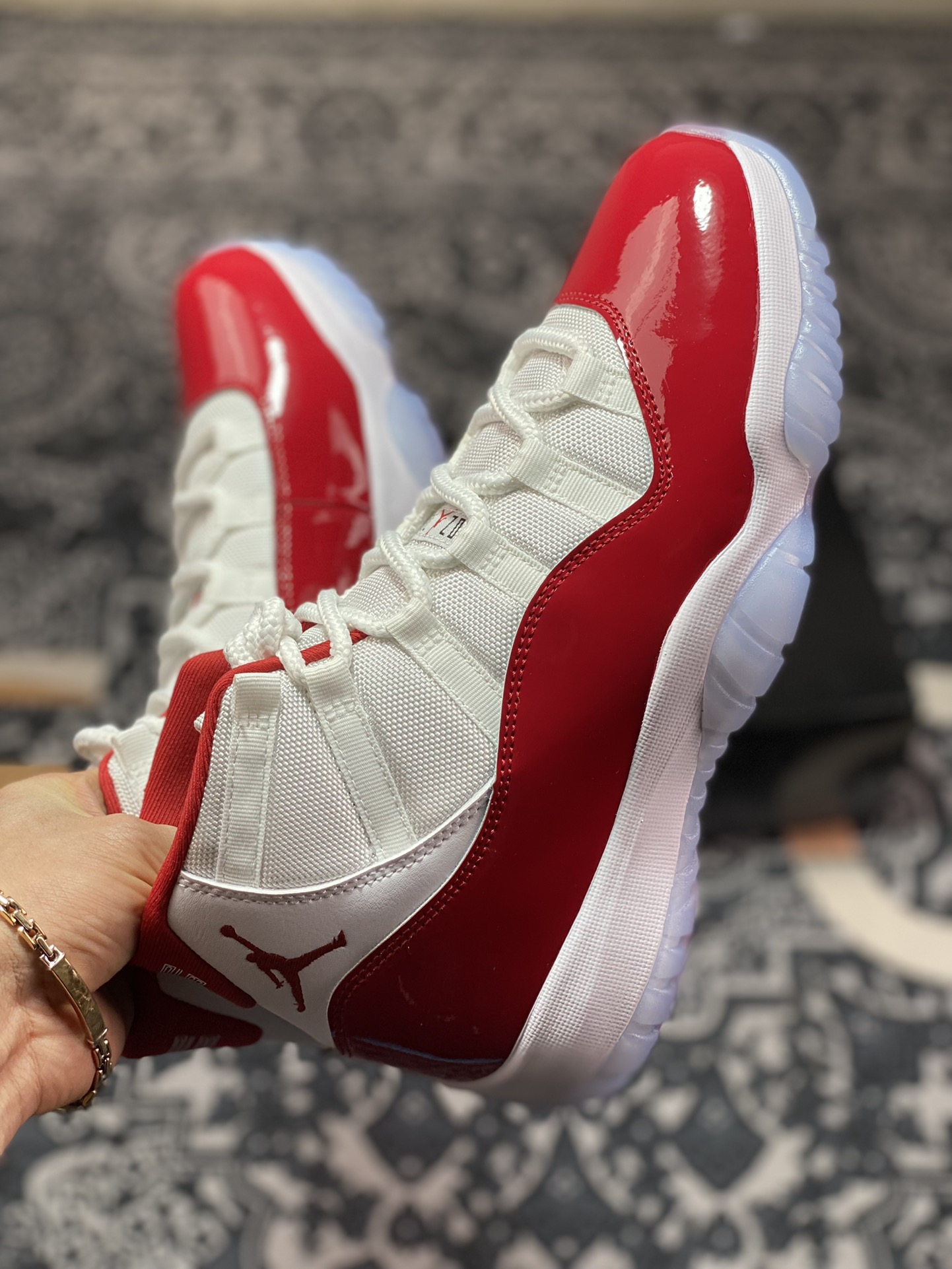 450 纯原【OG纯原】过验/无法鉴定 全网独家 aj11 白红 樱桃 纯原公司