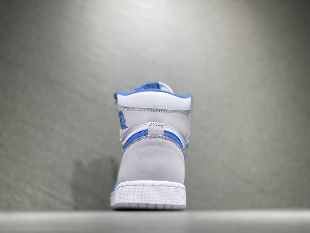420 Nike Air Jordan 1 high aj1高帮 白灰蓝 男子篮球鞋  DZ5485-410
