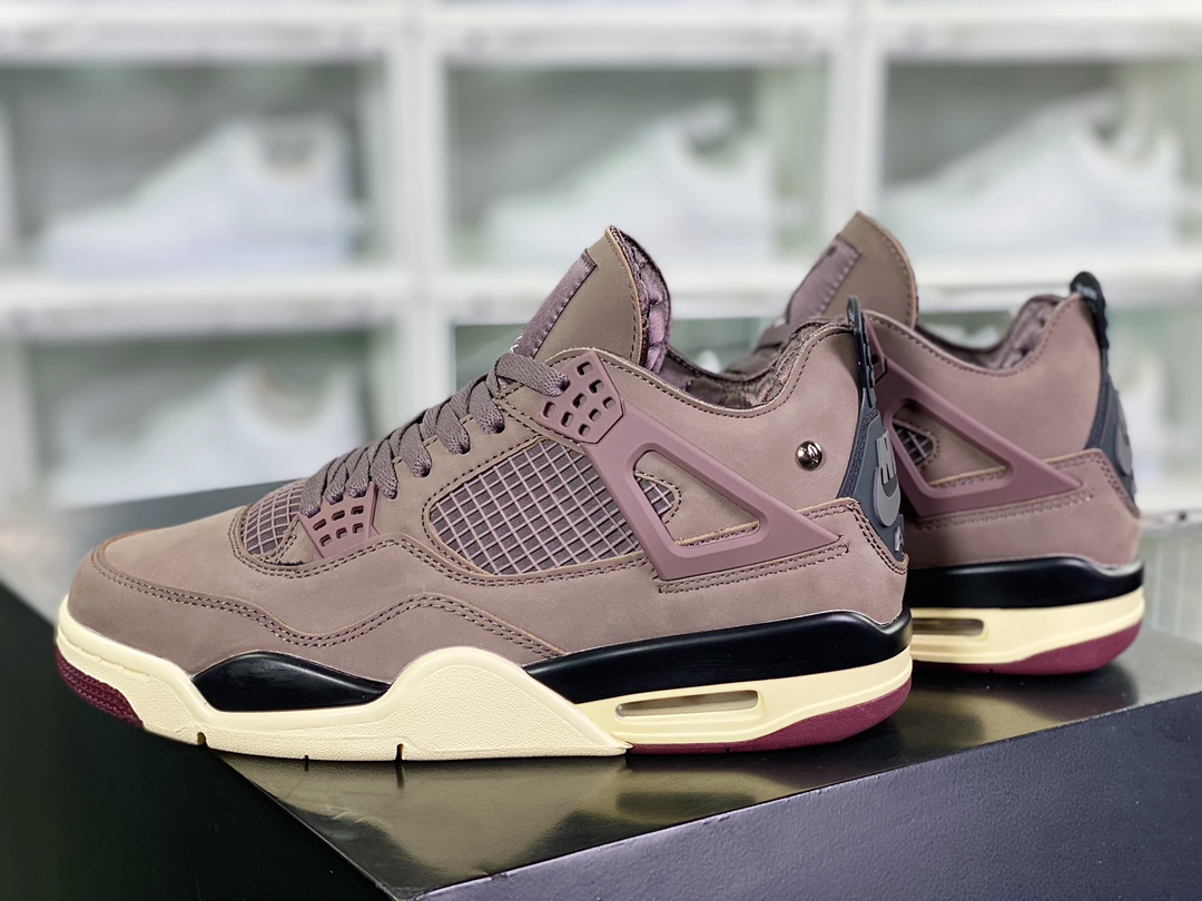 280  Ma Maniére x 【Nike】 Air Jordan 4 Retro SP”Violet Ore”AJ4代中帮篮球鞋DV6773-220
