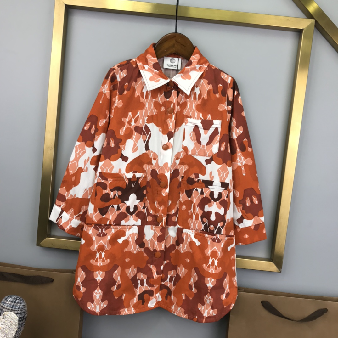 BBR’s 2023 Summer Shirt Dress Collection: Sizes 100-160, High-Quality Cotton, Classic Style - 图片 6