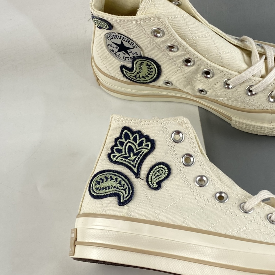 P160 CONVERSE 匡威1970S新款春季限定腰果花男女高帮休闲板鞋 A02764C