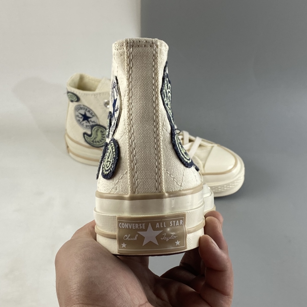 P160 CONVERSE 匡威1970S新款春季限定腰果花男女高帮休闲板鞋 A02764C