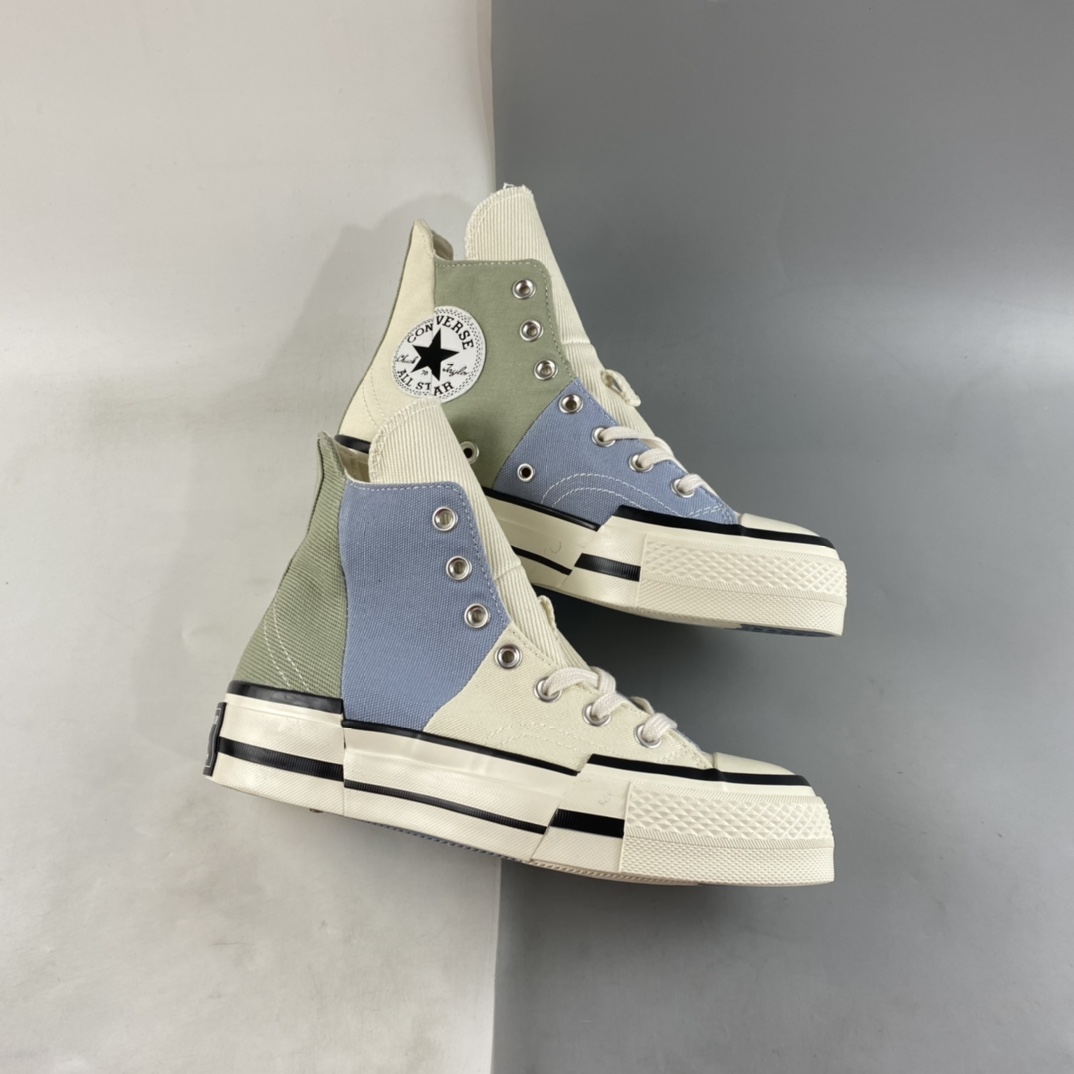 P180 Converse Chuck 70plus 全新解构经典马卡龙拼色高帮休闲板鞋 A04370C