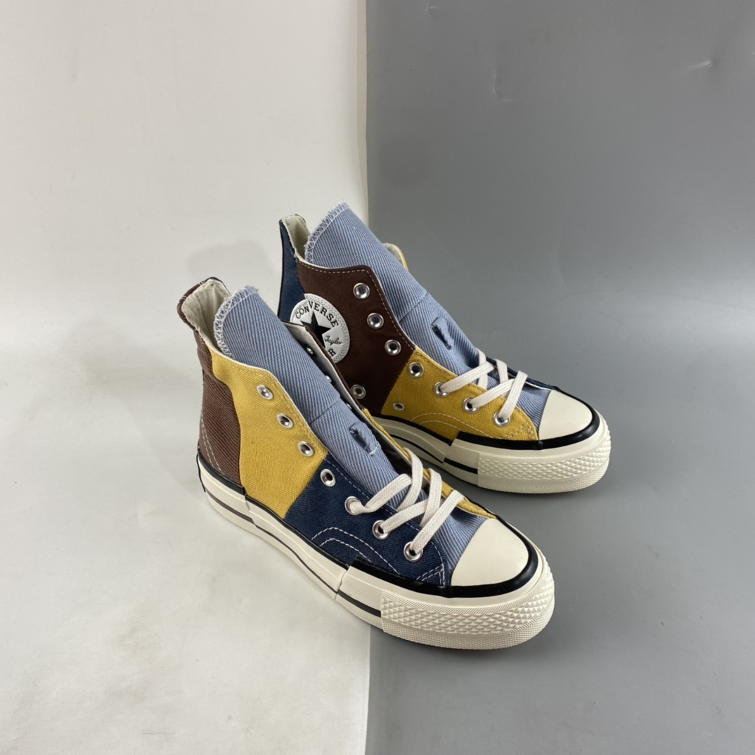 P180 Converse Chuck 70plus 全新解构经典马卡龙拼色高帮休闲板鞋 A02871C