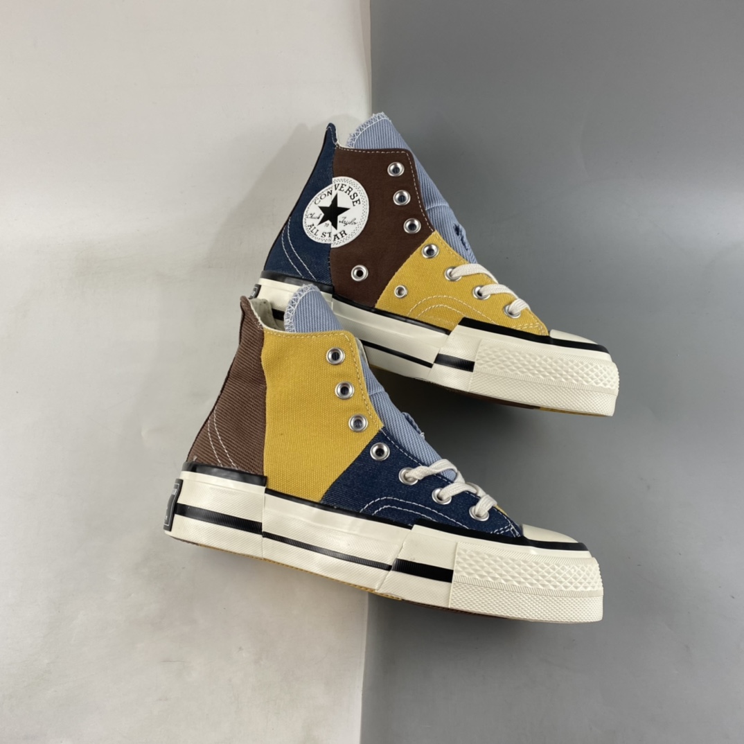 P180 Converse Chuck 70plus 全新解构经典马卡龙拼色高帮休闲板鞋 A02871C