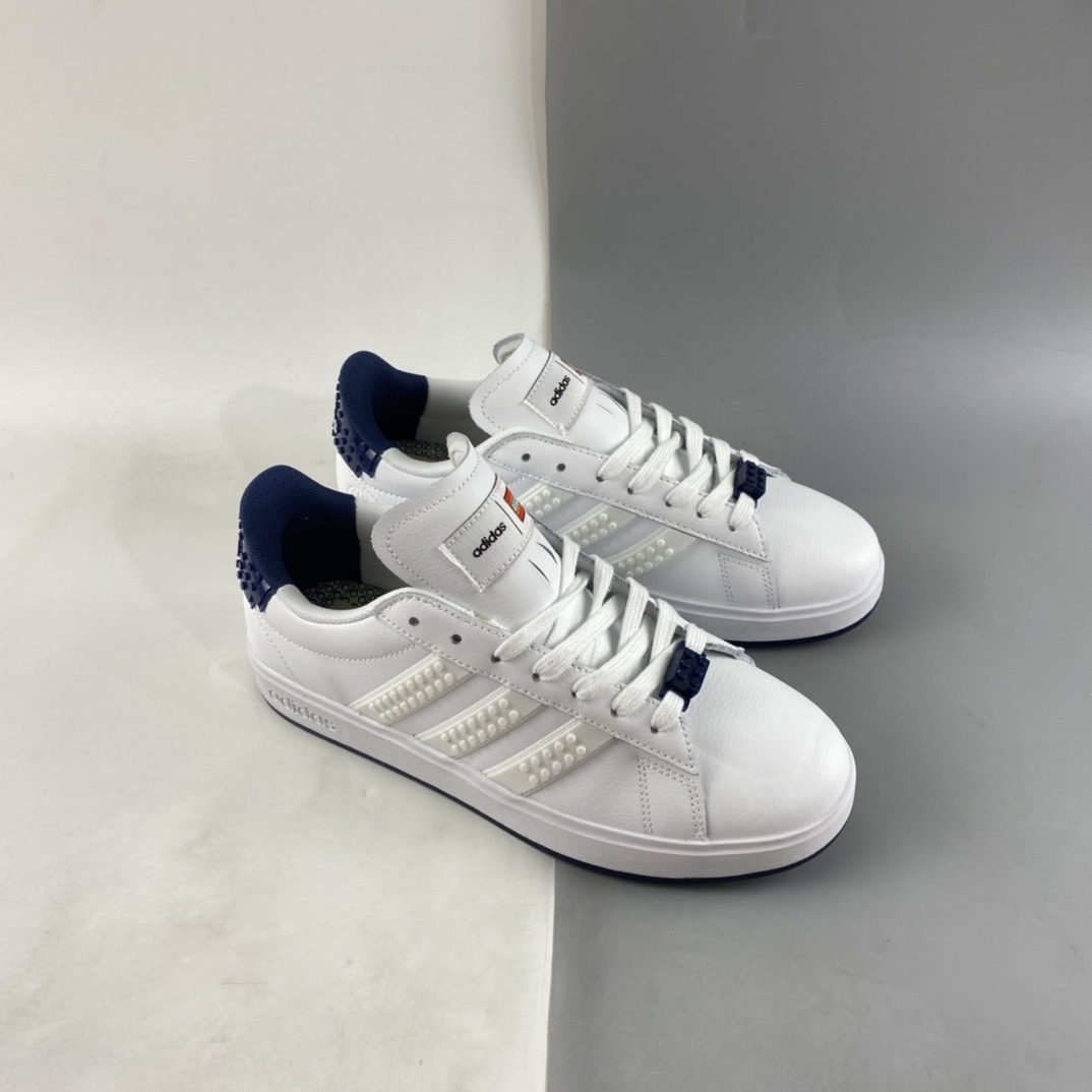 LEGO X Adidas NEO GRAND COURT Adidas Lego Joint Versatile Casual Shoes GW7175