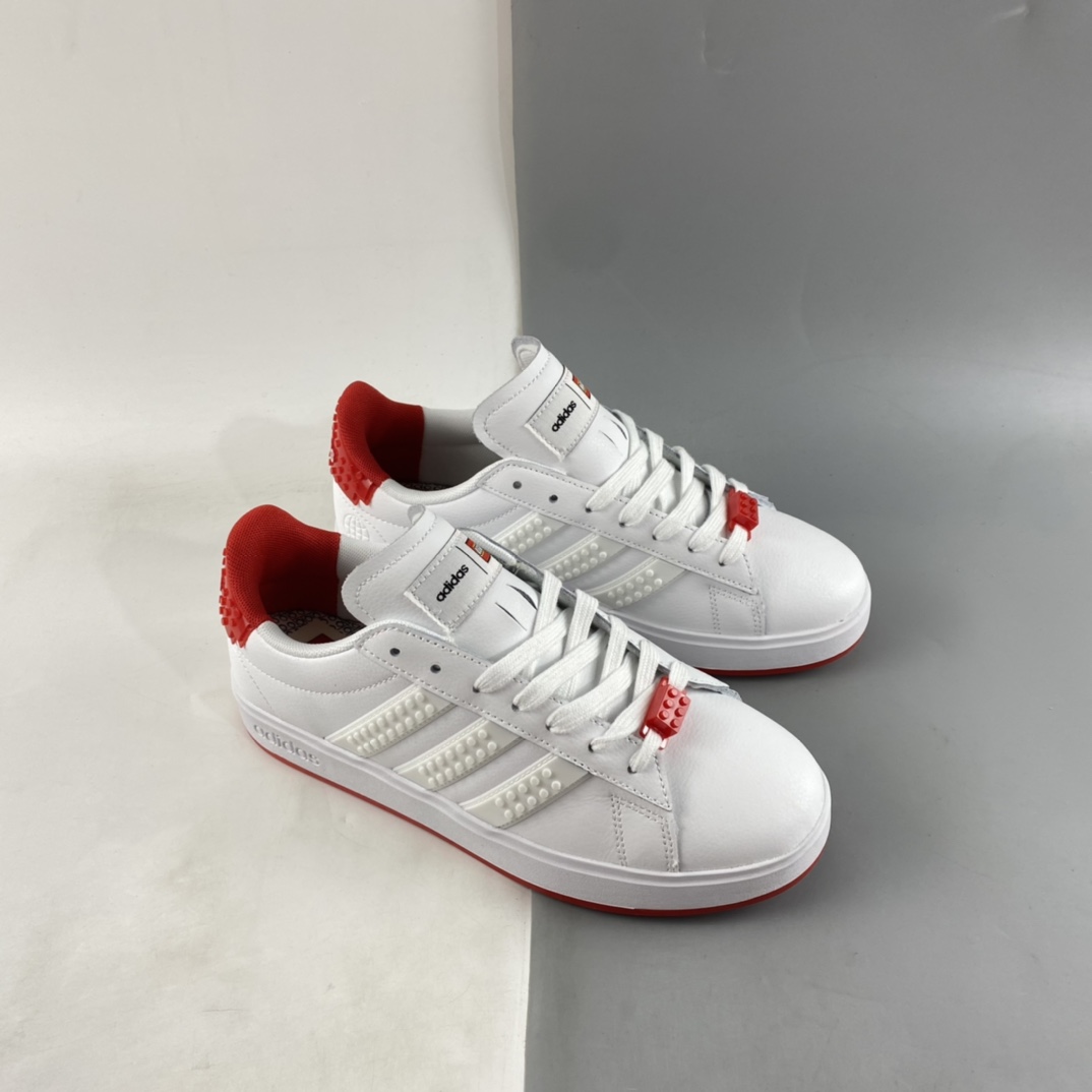 LEGO X Adidas NEO GRAND COURT Adidas Lego Joint Versatile Casual Shoes GW7179