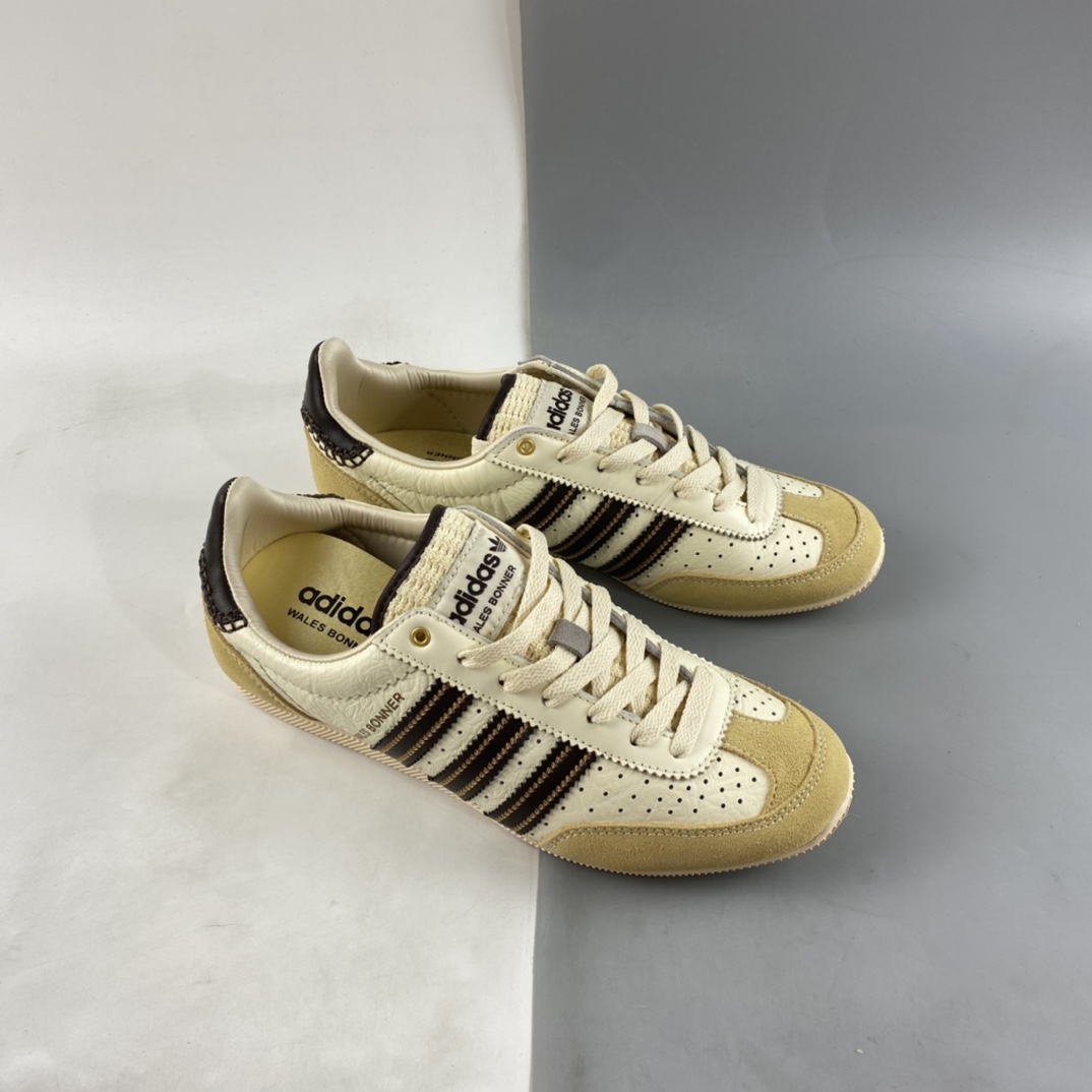 Wales Bonner x Adidas Original Japan 2022ss clover limited joint retro sneakers GY5748