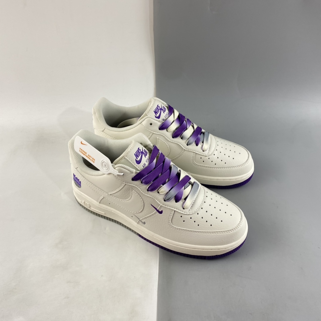 P260 Nike Air Force 1'07 Low "米灰紫"