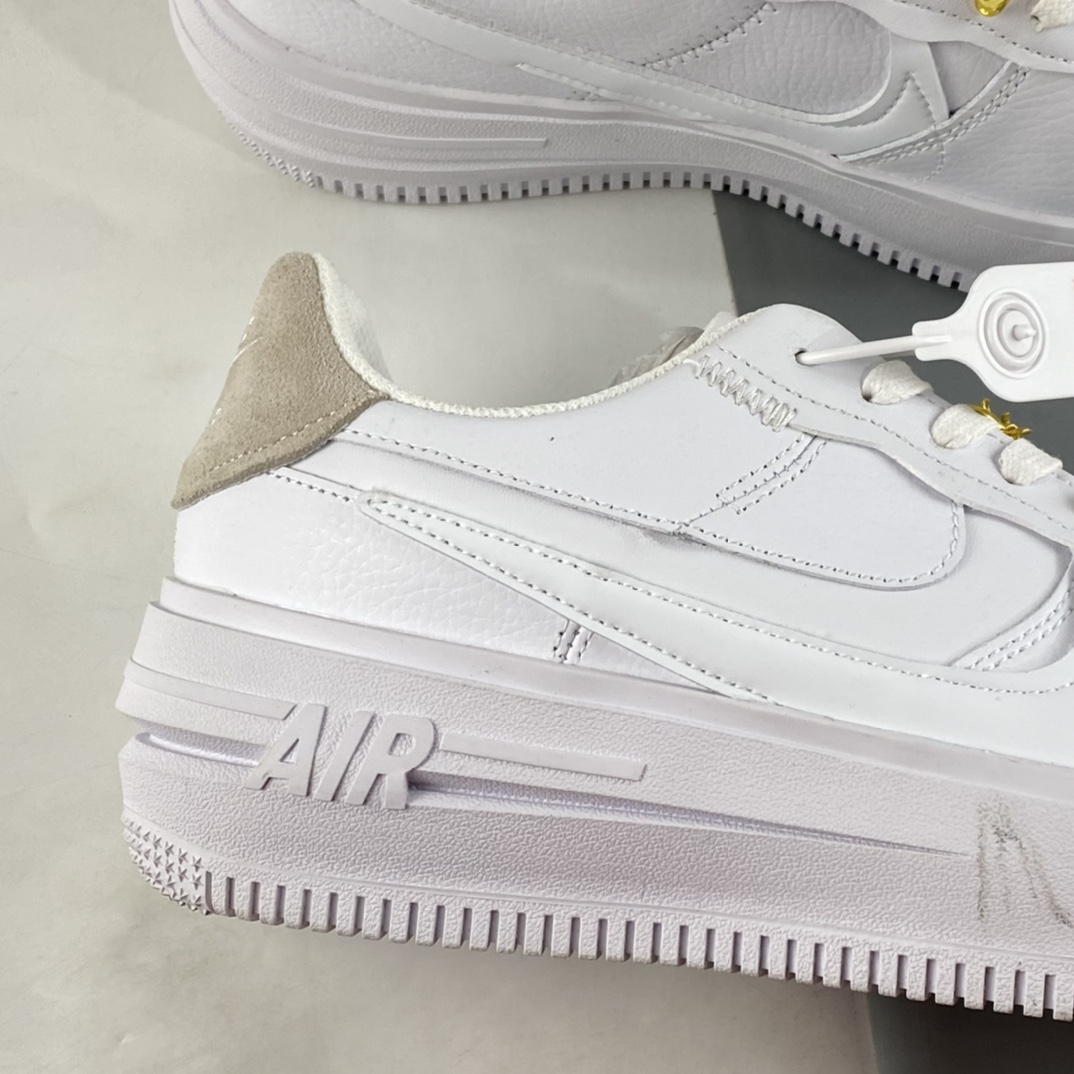 P220 Nike Air Force 1 PLT.AF.ORM "Triple White" 空军一号 FB8473-100