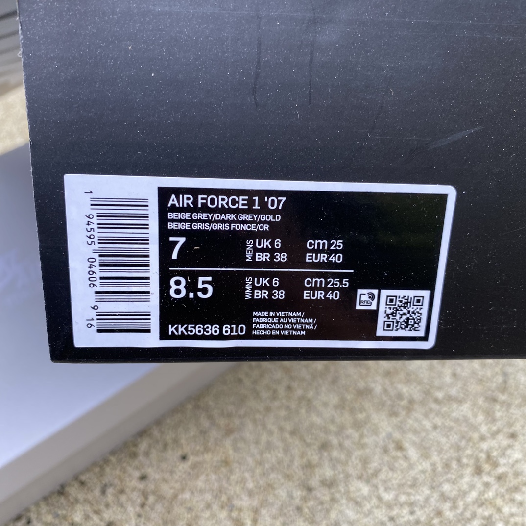 AF1灰麂皮金属low尺码36-45