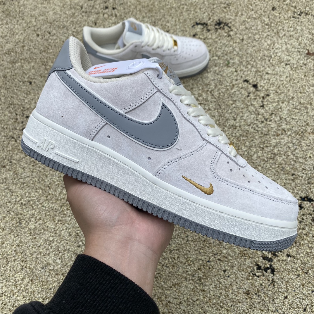 AF1灰麂皮金属low尺码36-45