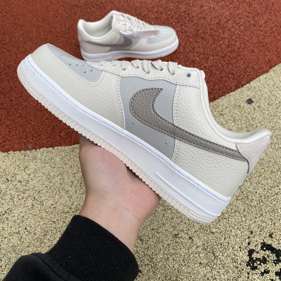 AF1浅灰色low尺码36-46Ni