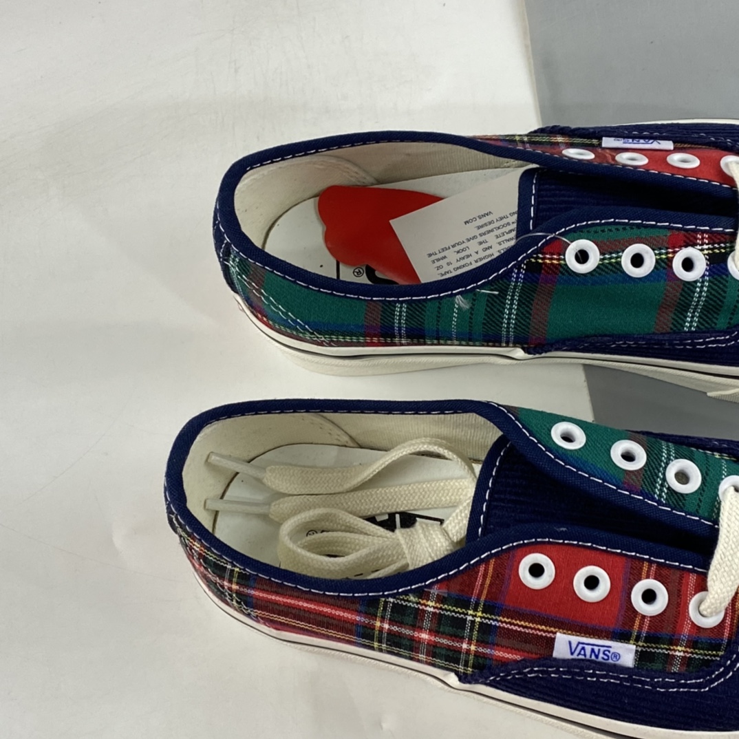 Vans Authentic 44 DX Scottish pattern new color matching VN0A5HZS9FN