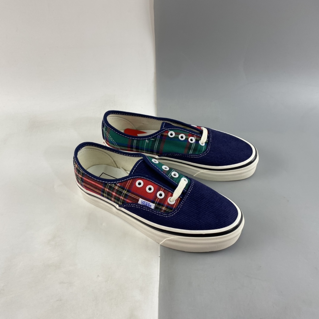 P150 Vans Authentic 44 DX 苏格兰纹新拼色 VN0A5HZS9FN