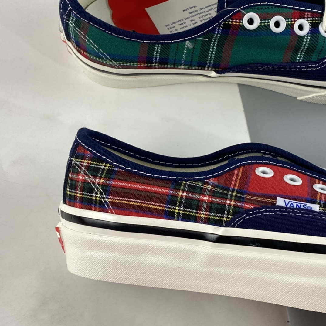 P150 Vans Authentic 44 DX 苏格兰纹新拼色 VN0A5HZS9FN