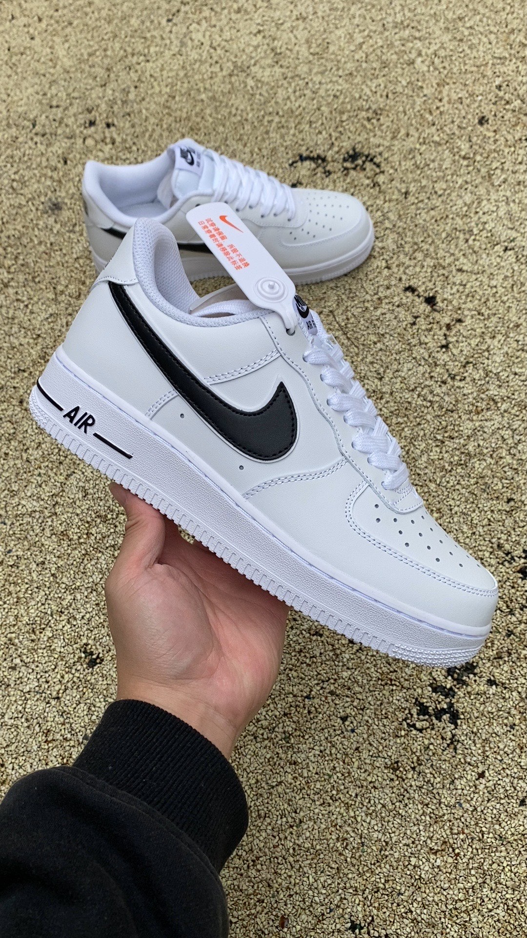 AF1白黑钩low尺码36-45Ai