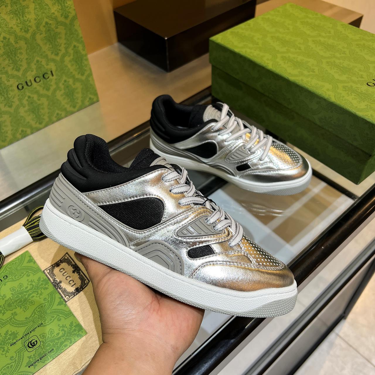 versión alta, 2022Gucci zapatillas de deporte de gama baja versión superior! Nuevo colourway una a u