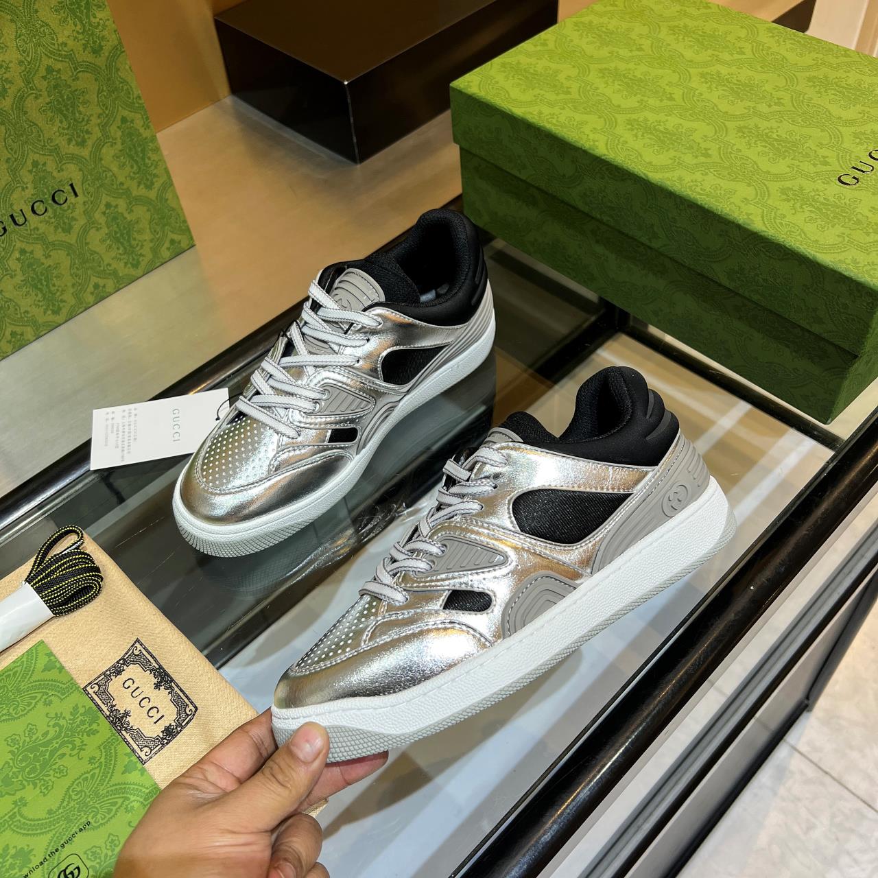 versión alta, 2022Gucci zapatillas de deporte de gama baja versión superior! Nuevo colourway una a u