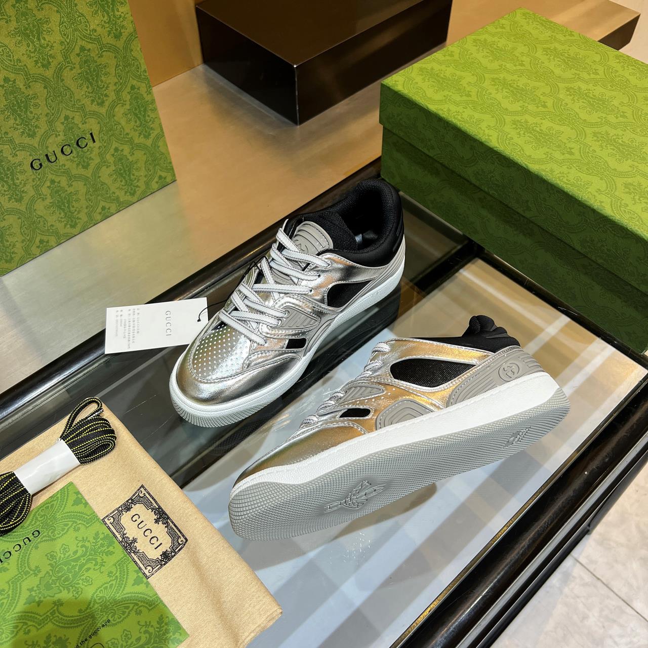 versión alta, 2022Gucci zapatillas de deporte de gama baja versión superior! Nuevo colourway una a u