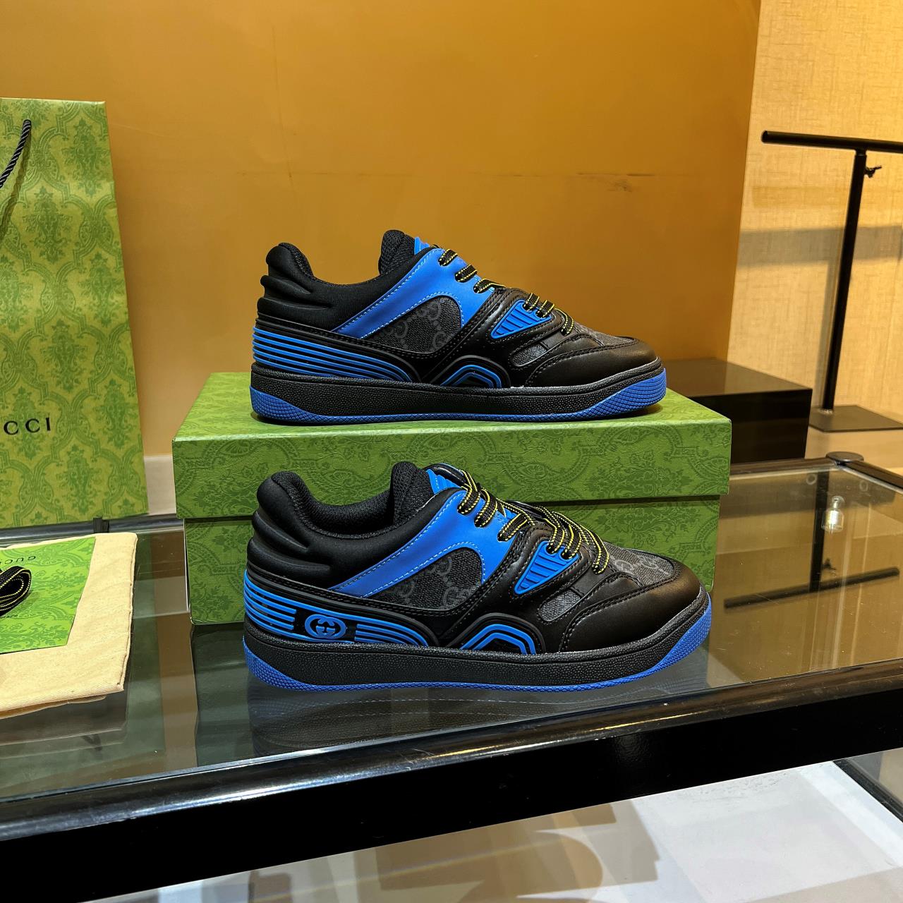 versión alta, 2022Gucci zapatillas de deporte de gama baja versión superior! Nuevo colourway una a u