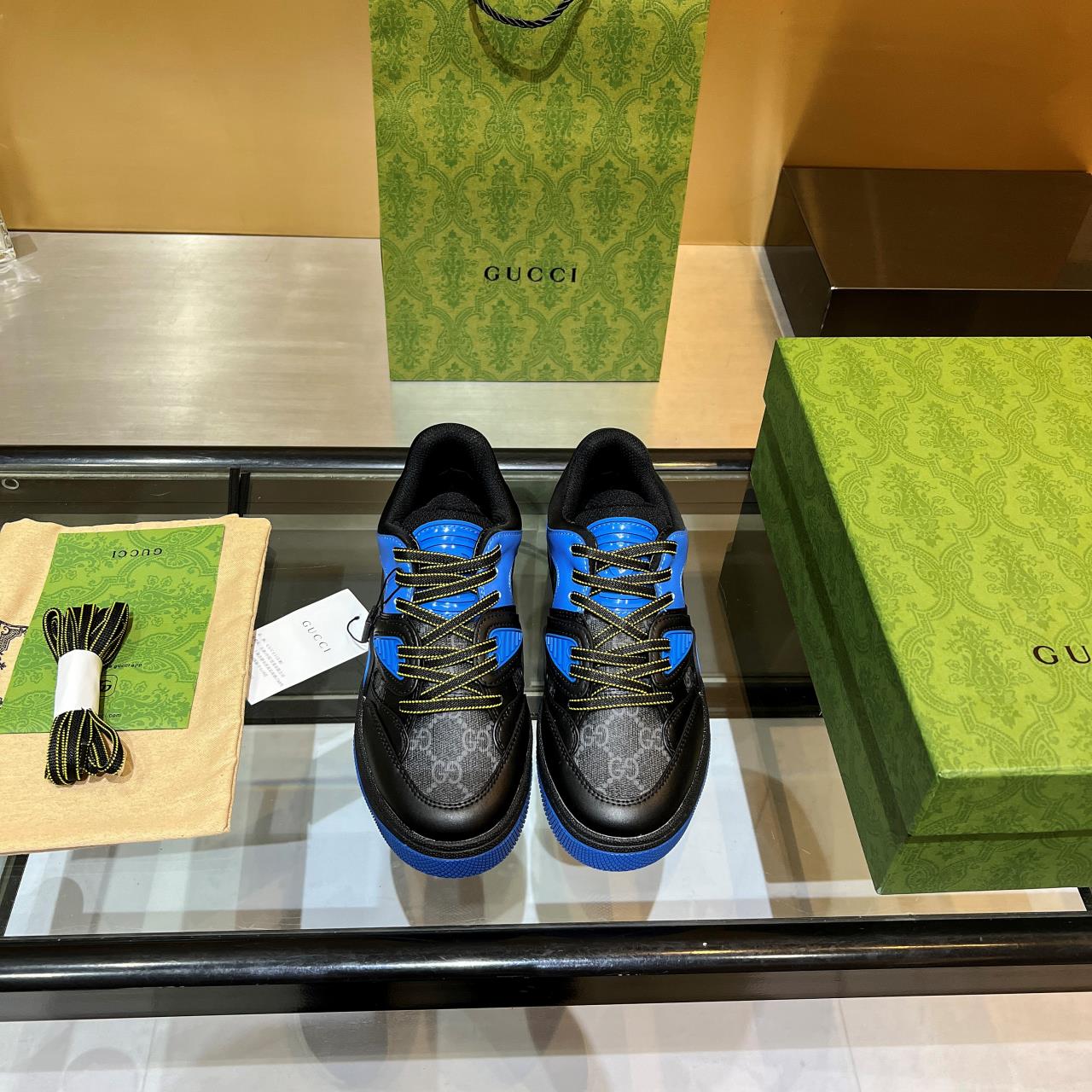 versión alta, 2022Gucci zapatillas de deporte de gama baja versión superior! Nuevo colourway una a u