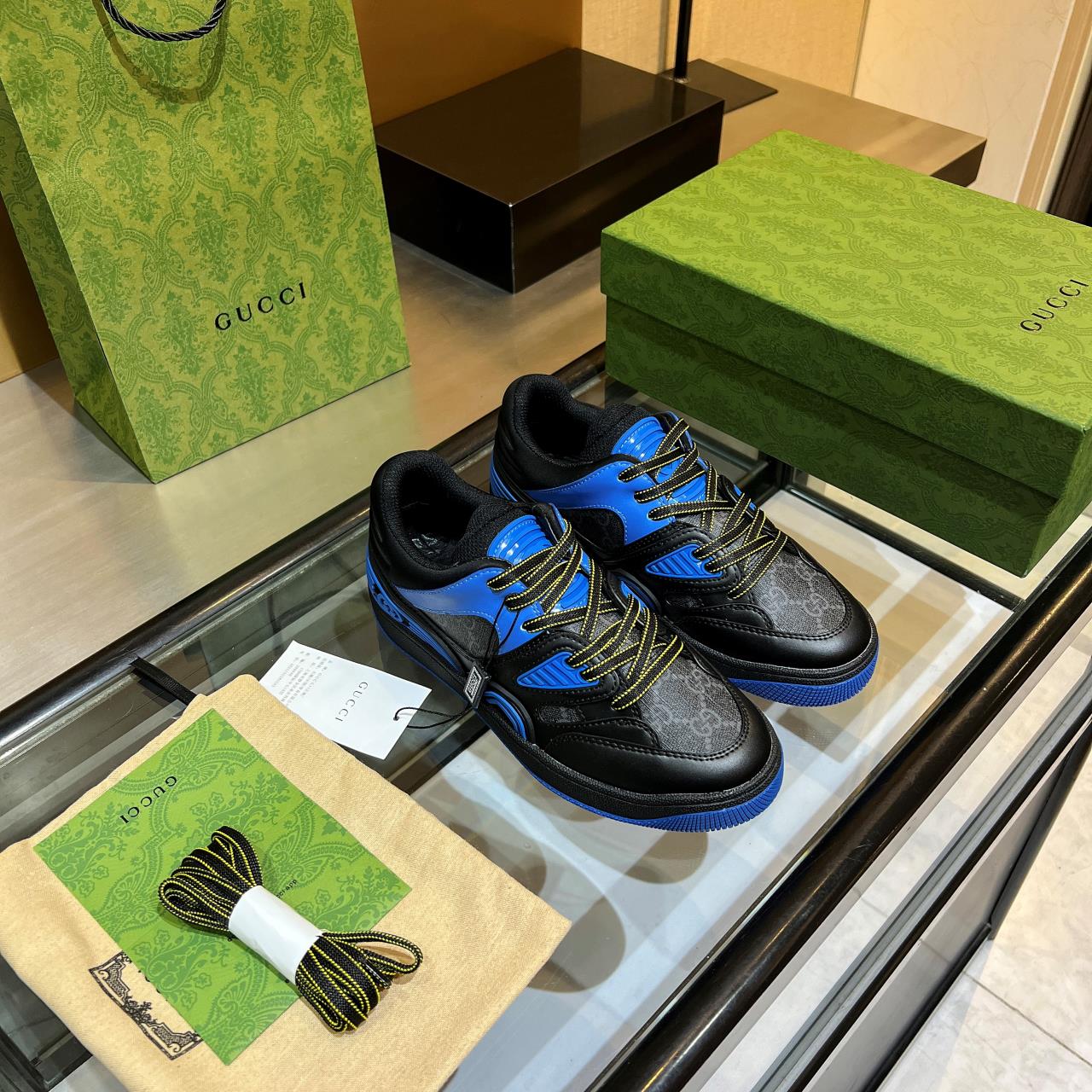 versión alta, 2022Gucci zapatillas de deporte de gama baja versión superior! Nuevo colourway una a u
