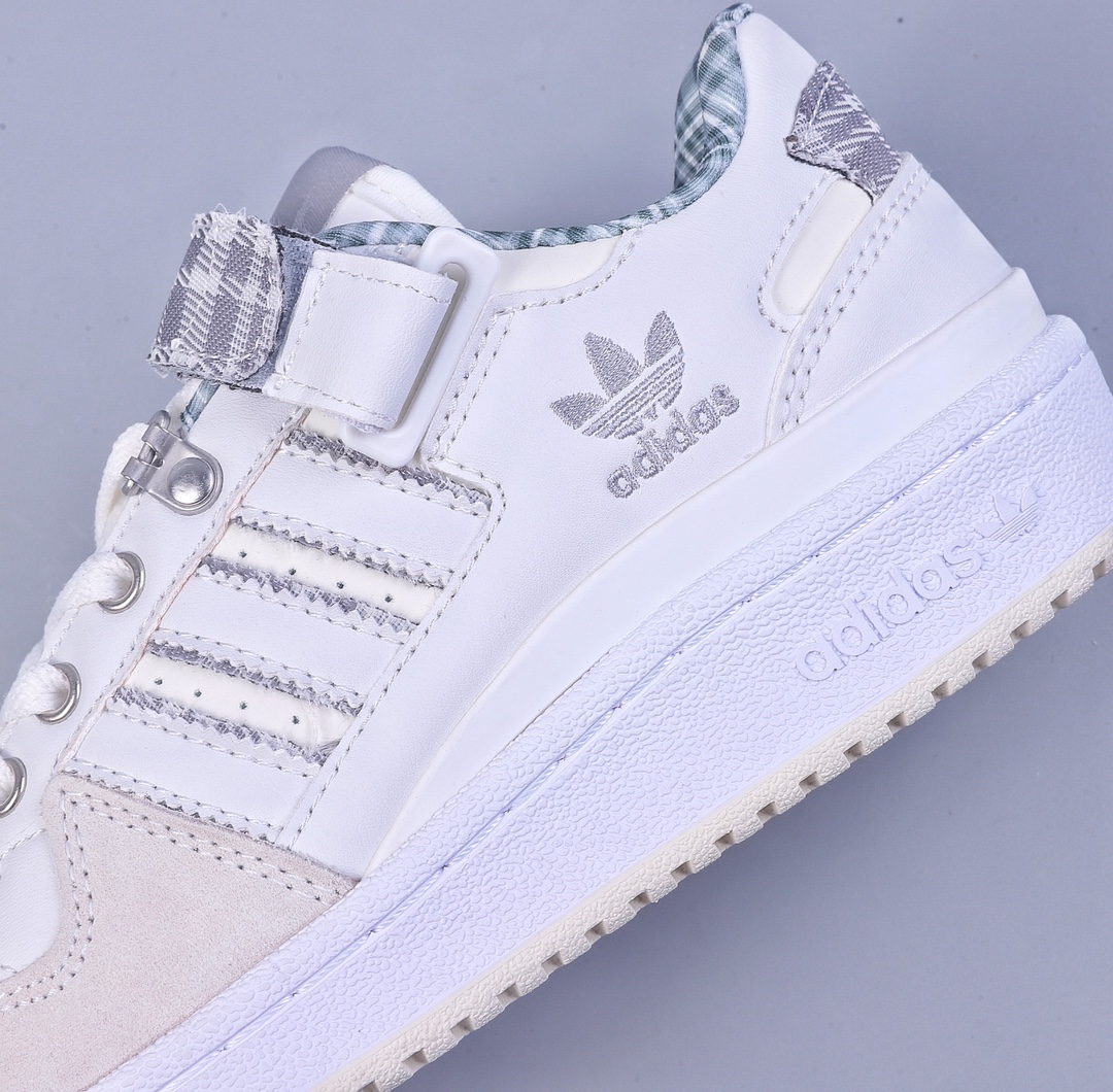 Adidas Originals Forum 84 Low Off-White Plaid FZ5627