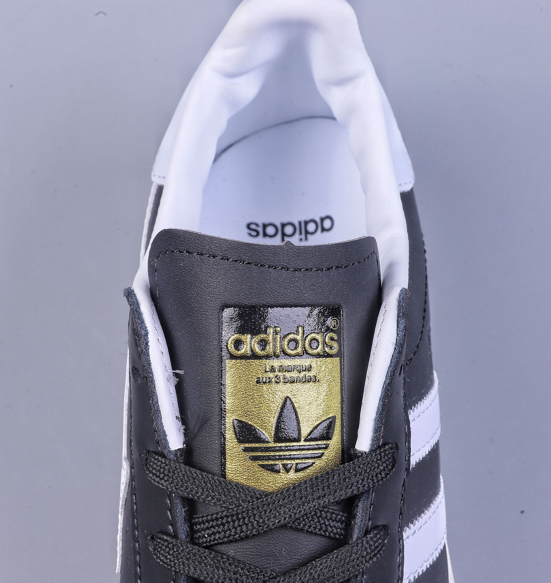 didas Originals Superstar II shell head classic all-match retro sneakers ”white and black” IF2385