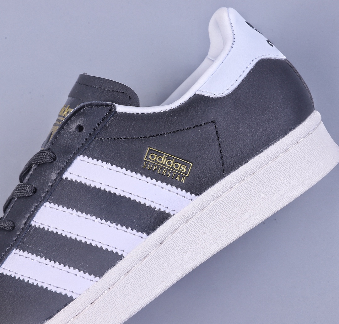 didas Originals Superstar II shell head classic all-match retro sneakers ”white and black” IF2385