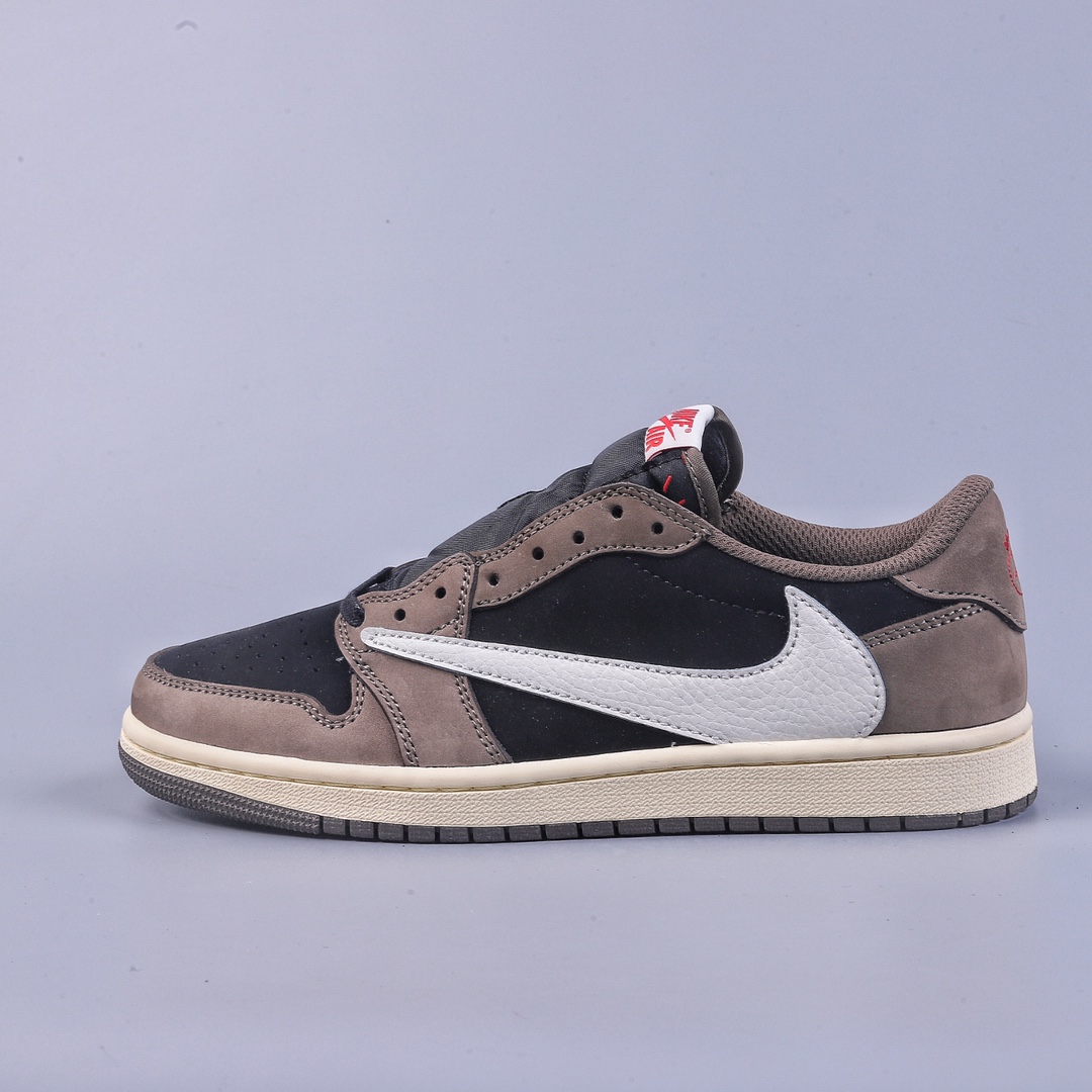 240 L版Travis Scott x Jordan 1 low AJ 1 OG 倒钩  CQ4277-001