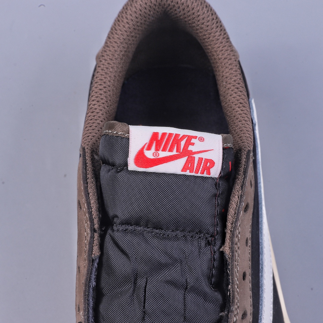 240 L版Travis Scott x Jordan 1 low AJ 1 OG 倒钩  CQ4277-001