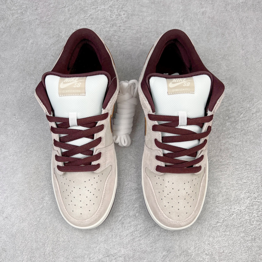 图片[2]-＃AY/GZ纯原福利 NK SB Dunk Low Pro 深棕 BQ6817-004 独家原厂航空铝磨具打磨大底 鞋头坡度极致还原 原盒原配 圈内天花板工艺 原厂冲刀 超高清洁度 全鞋零毛边皮料切割 全套原楦原模倾力打造完美版型 采用原厂百宏鞋带以及原厂百宏织唛舌标 内标可供原厂几率过验 原厂中底布黄色点胶 原厂中底布拉帮走线遵循公司 尺码对应库存‼️-选品中心