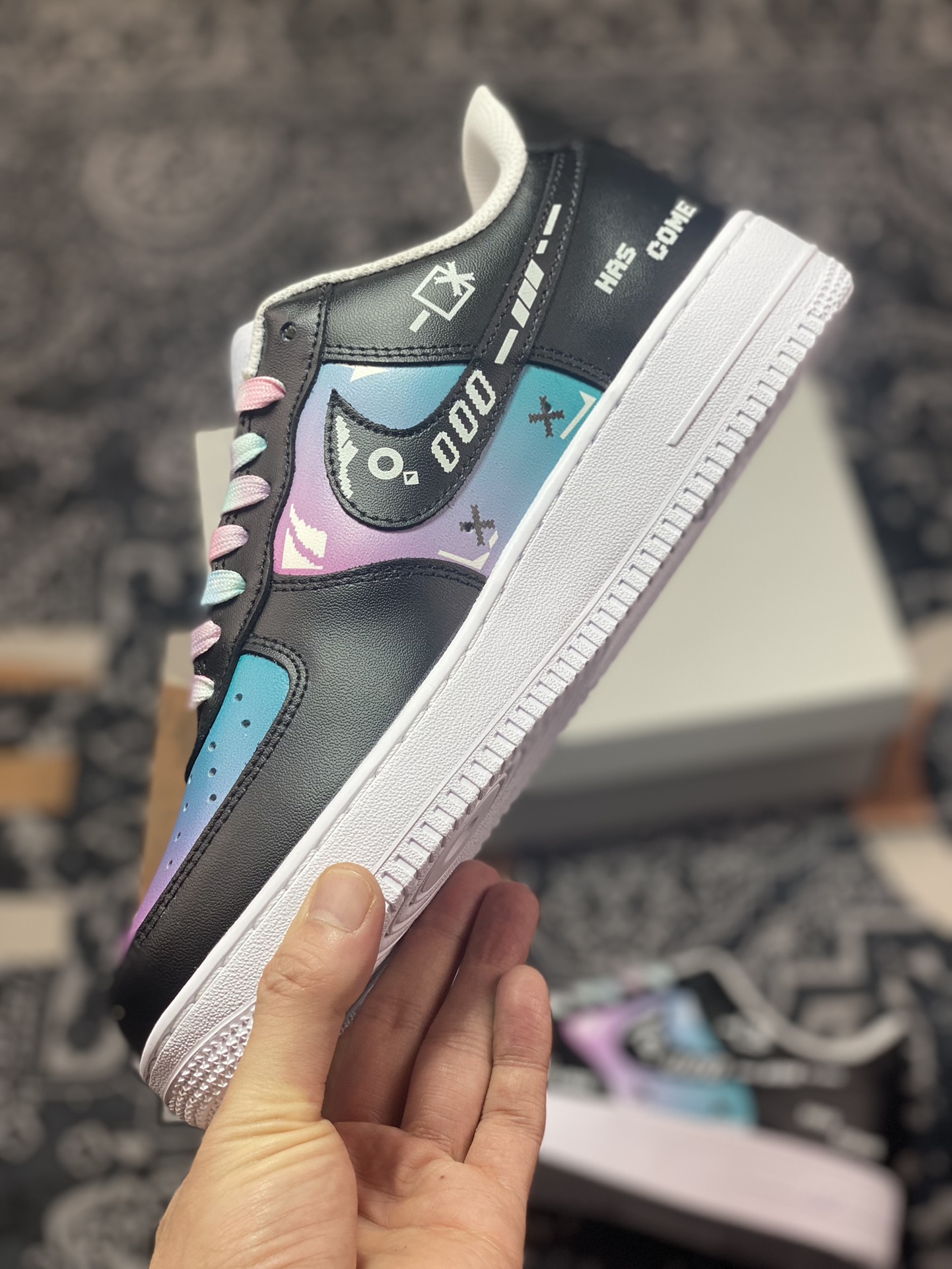 260 Nike Air Force 1 07 LV8”GAME OVER/ON PLAY”空军一号CW2288-111