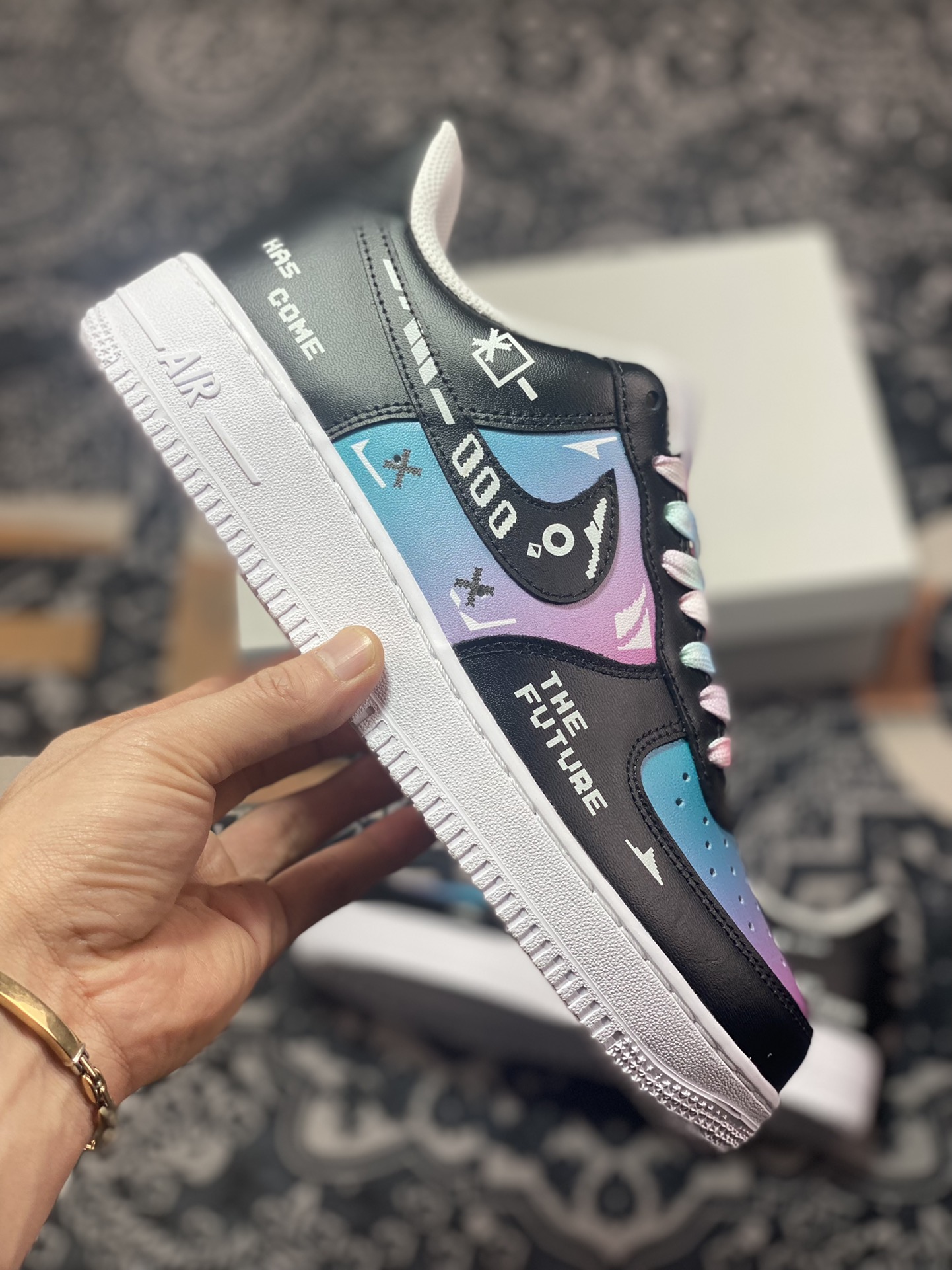 260 Nike Air Force 1 07 LV8”GAME OVER/ON PLAY”空军一号CW2288-111