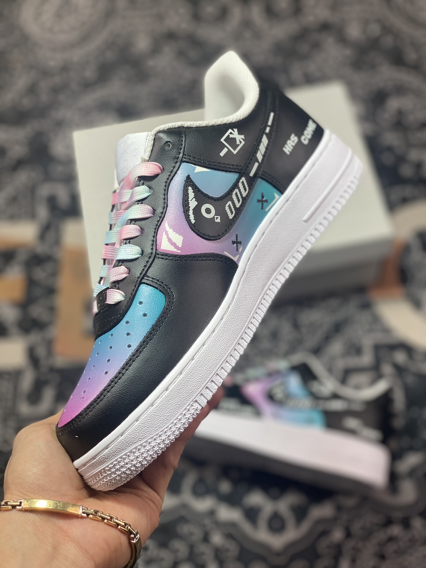 260 Nike Air Force 1 07 LV8”GAME OVER/ON PLAY”空军一号CW2288-111