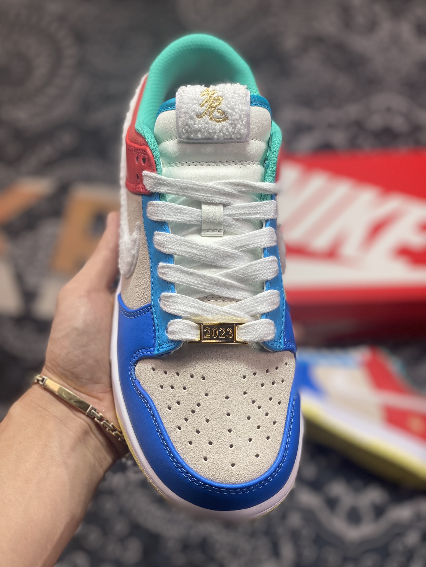 300 Nike SB Dunk Low”Year of the Rabbit”扣篮FD4203-111