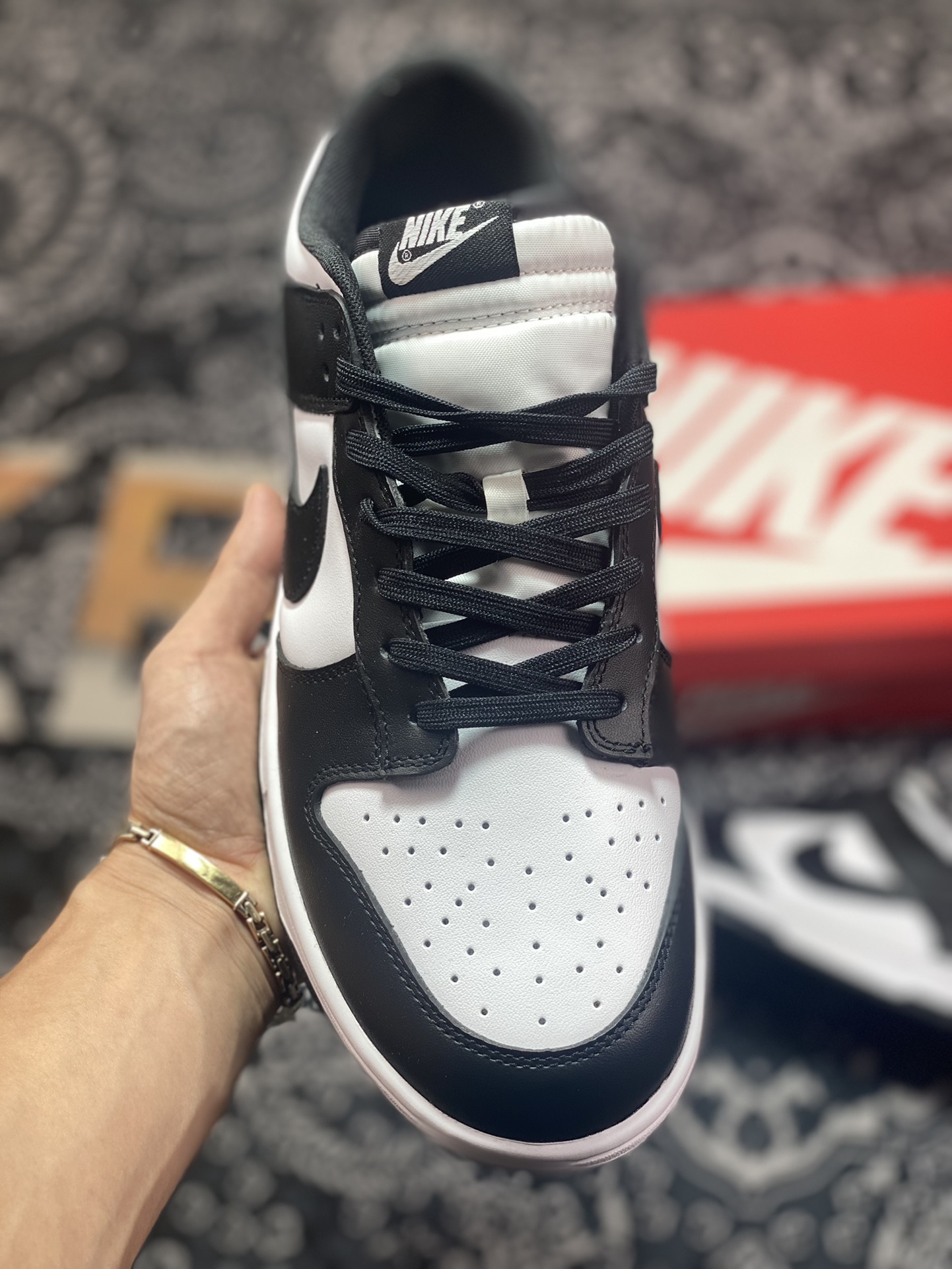 220 NK Dunk Low Retro ”Black” 黑白熊猫  DD1391-100