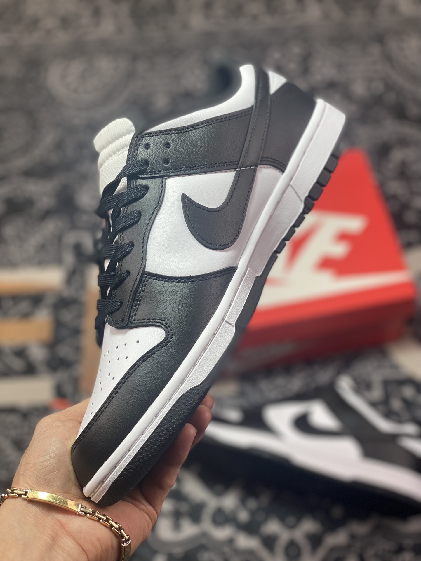220 NK Dunk Low Retro ”Black” 黑白熊猫  DD1391-100