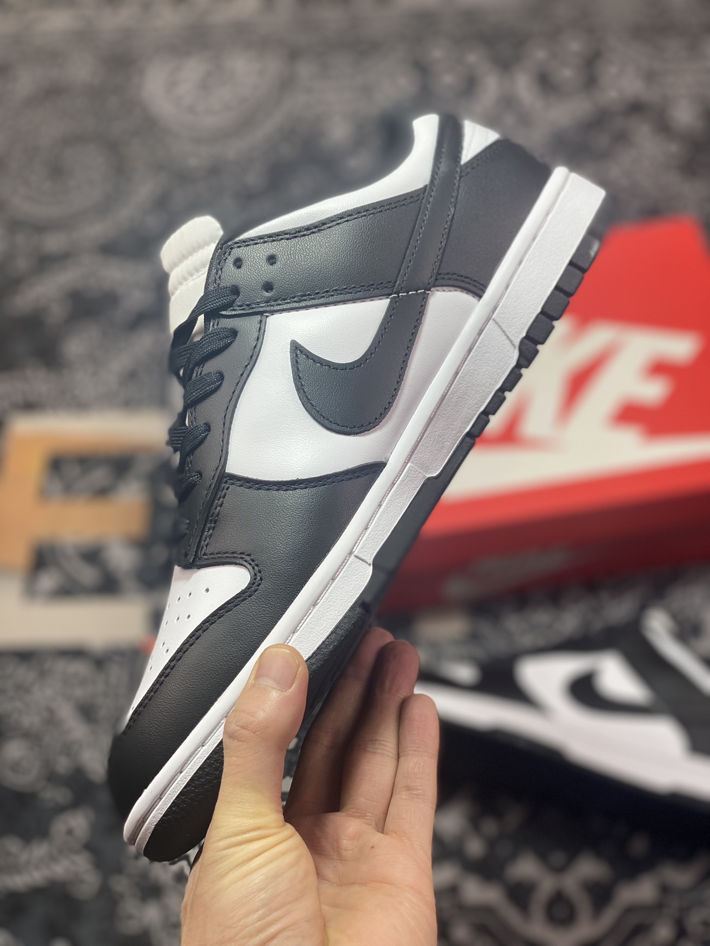 220 NK Dunk Low Retro ”Black” 黑白熊猫  DD1391-100