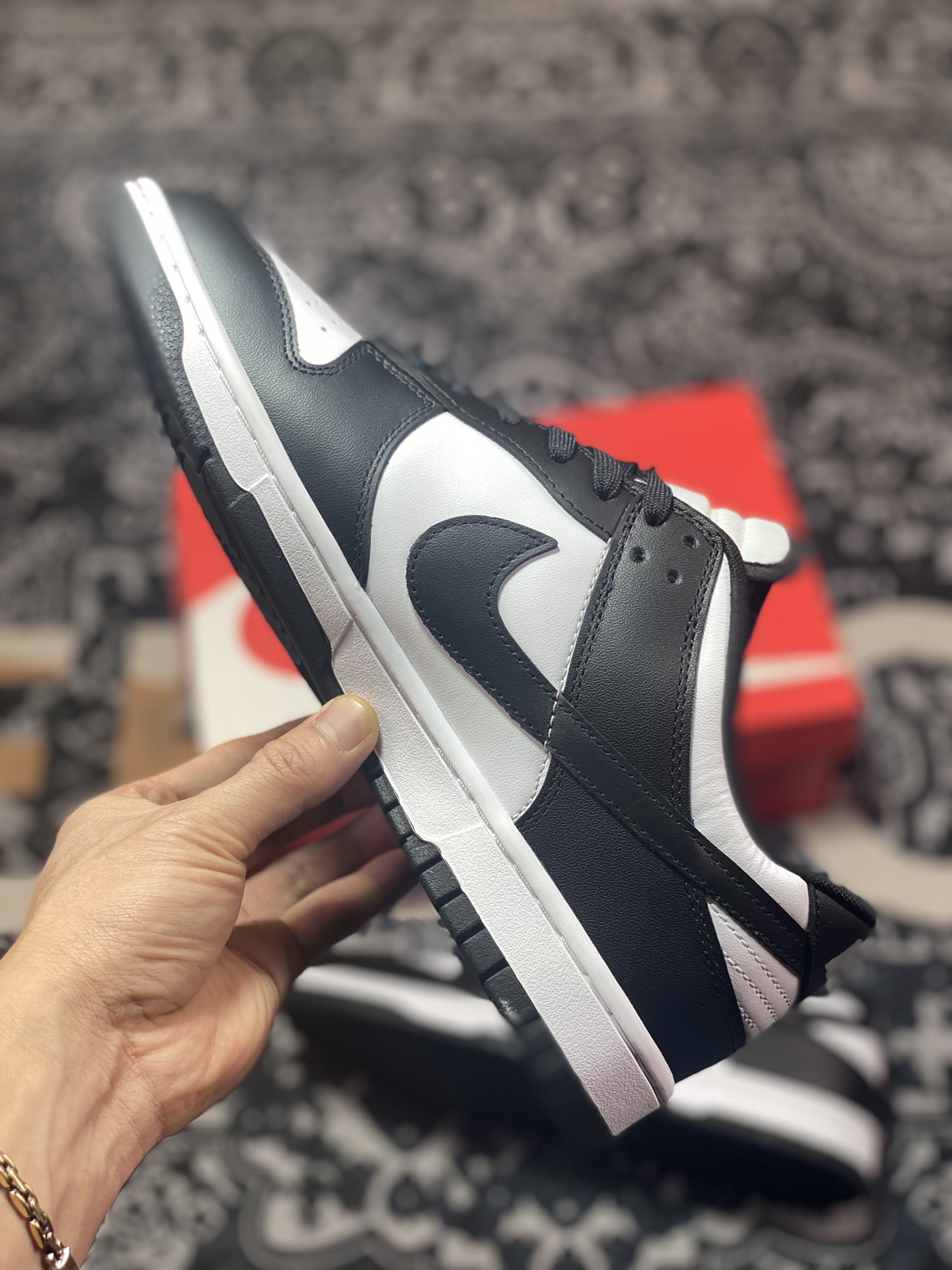 220 NK Dunk Low Retro ”Black” 黑白熊猫  DD1391-100