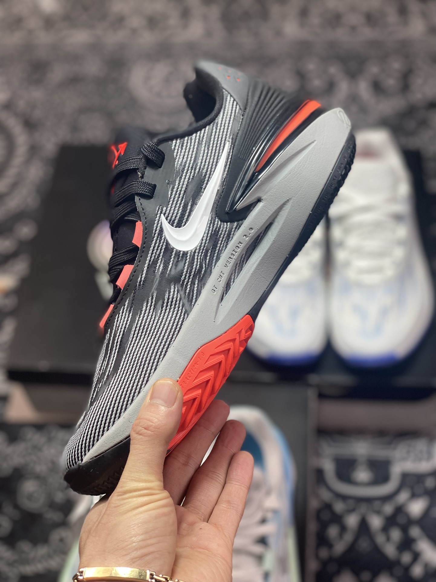 280 Nike Air Zoom GT Cut 2 EP”Black Bright Crimson”超跑级2代DJ6013-001