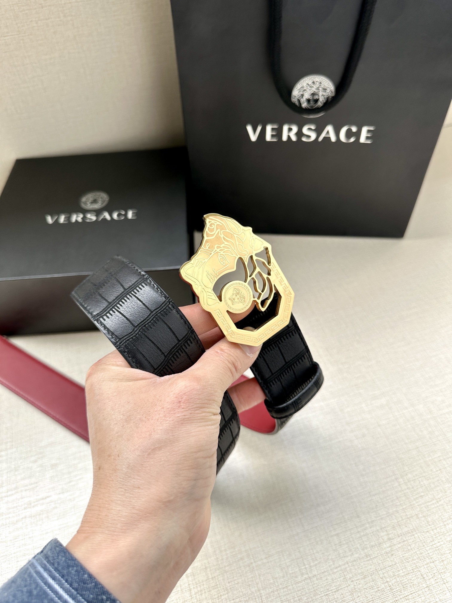 宽度4.0cmVersace范思哲标