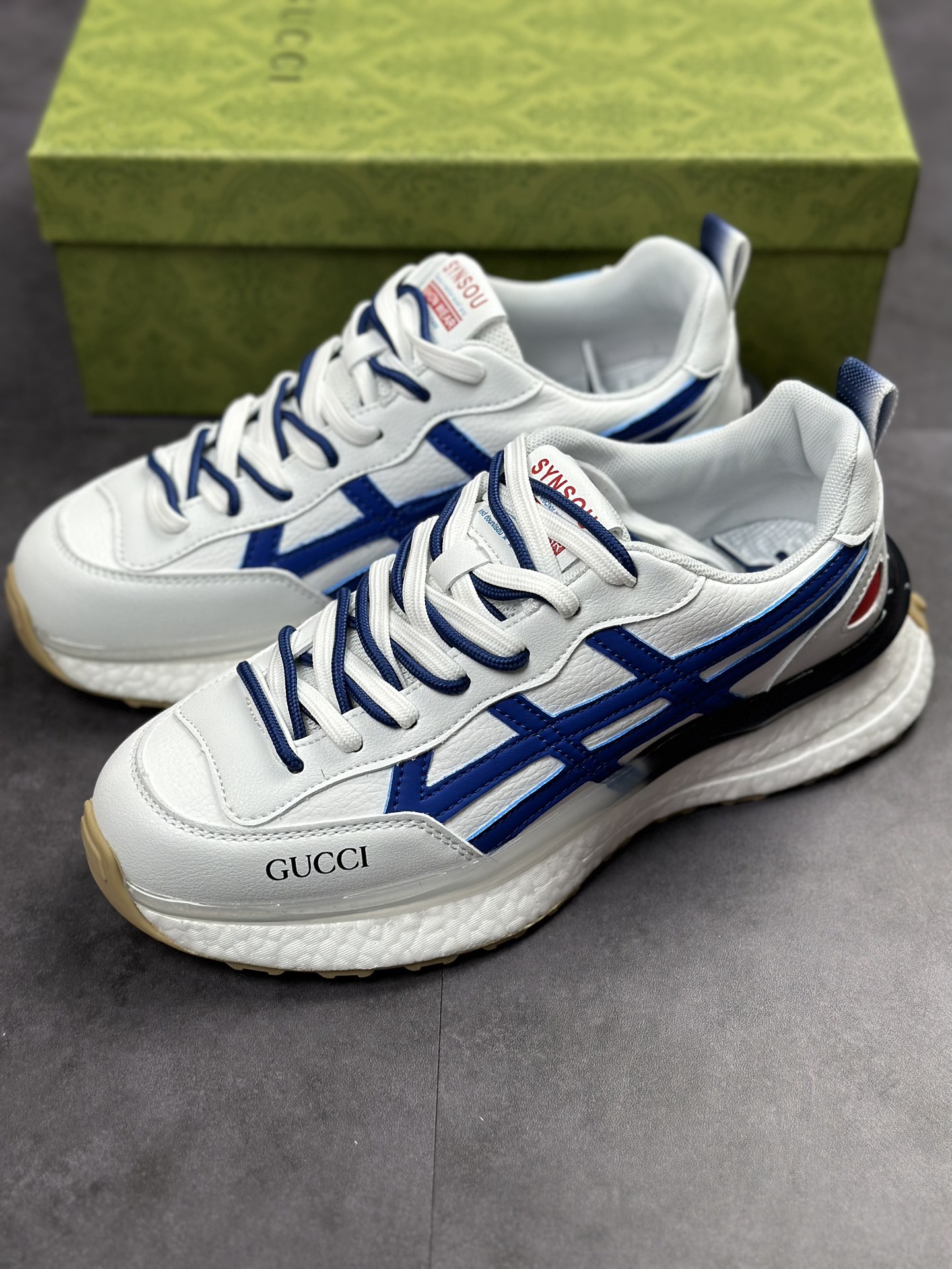 Gucci trend fashion casual sports shoes series