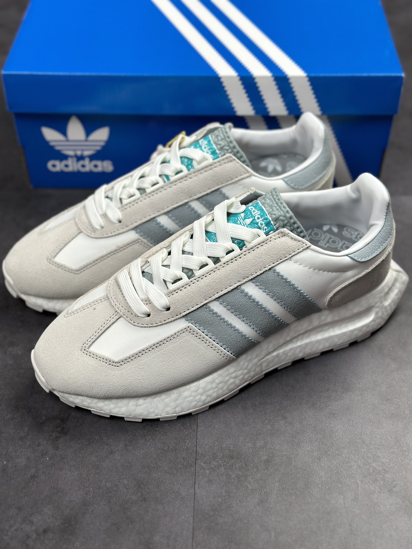 adidas Racing E5 Boost Prototype speed light retro series HP7744